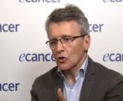 Prof Feugier speaks with ecancer at EHA 23 about results from a phase II trial of treating CLL with induction obinutuzumab and ibrutinib.nnHe describes how CR with undetectable residual disease (uMRD) may be associated with a longer survival in CLL.nnWith a manageable toxicity profile, 48% CR rate and 12.5% uMRD at 9 months, Prof Feugier describes the need for further research and further rounds of immunochemotherapy to fully induce uMRD.