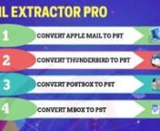 To convert Apple Mail to Outlook 2019 for Mac and Outlook 2019 for Windows supported PST file, Try Mail Extractor Pro.nnRead More: https://www.mailextractorpro.com/nnBECOME A MASTER IN CONVERTING YOUR APPLE MAIL DATA INTO PST: MAIL EXTRACTOR PROnnConverting your email data was never so easy. Yes, you read it right. Conversion of email has become simpler, smarter and faster. nnThings like errors, bugs, unconverted data have now become things of past. After the way that technology has advanced con