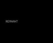 A compilation of teasers for the performance of Remnant, highlighting the aesthetics, music and content of the piece. nnThis 3 minute video is for the company&#39;s application to the Sundance New Frontier Lab.