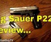 The Sig Sauer P226 is a great gun with an impressive service history. It is carried by and loved by military members, police officers and civilians alike. The reasons are simple: The P226 is well made, extremely reliable, accurate and easy to shoot. They are great guns for any defensive application (duty carry, concealed carry, home defense). This Sig Sauer pistol was lent to me by a friend for this video. I shot it a lot and really enjoyed doing so.nnGunGuyTV on Vidme: https://vid.me/GunGuyTVnn