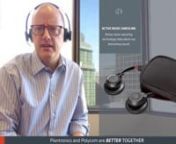 Using Cisco Webex Teams and Meetings with Plantronics Voyager Focus UC and Plantronics Hub