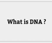What is DNA? Find out in this short animation developed by Health Education England&#39;s Genomics Education Programme.nnwww.genomicseducation.hee.nhs.uk