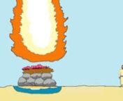 (This is a semi-animated / illustrated video about the prophet Elijah calling fire down from Heaven. It contains scripture verses, artwork, and hymn music.) -- Fire came down from Heaven and consumed stones, water, and an animal sacrifice when Elijah, a prophet of God, asked God to demonstrate His power to show the backward people of ancient Israel who the real God is. For years they were serving Baal and many other idols. Then, famine and drought struck the land for about 3 years. Near the end