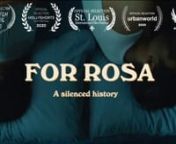 For Rosa is an independent project and USC thesis film inspired by the Madrigal Ten, a group of women who were ten of Latinas sterilized without consent while giving birth at Los Angeles County USC Medical Center during the 1970s.  The story follows Eva, a fictional mother, who after being informed of her sterilization, is faced with the life-altering decision of joining Jessica, a 26-year-old fierce Chicana attorney, and nine other women in a lawsuit against the hospitalnnThe film is Executiv