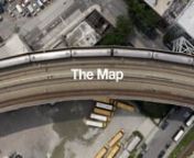 The Map from new york city subway map app