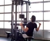 Wide Grip Lat Pulldown from lat