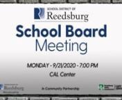 Reedsburg School board takes public comment on current Hybrid teaching status due to Covid 19