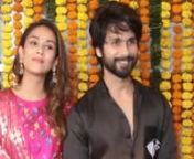 Throwback to Shahid Kapoor &amp; Mira Rajput, Rishi Kapoor and Neetu Kapoor&#39;s stunning appearance at Ekta Kapoor&#39;s 2019 Diwali bash. Ekta Kapoor, who is known to host grand Diwali parties, hosted a big Diwali party last year as well. The party was attended by many TV and Bollywood stars. Shahid Kapoor made a stunning appearance with wife Mira Rajput. Late actor Rishi Kapoor and Neetu Kapoor had also graced the party. The late actor told the paparazzi not to scream while posing with Neetu Kapoor.
