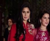 Katrina Kaif and her youngest sister Isabelle are the new talk of the town for their impeccable style and beauty. Katrina and Isabelle make for a fashionable duo and manage to turn heads with their appearances. The sisters twinned in shades of red at superstar Salman Khan’s sister Arpita Khan Sharma Ganesh Chaturthi puja in 2018. Katrina looked beautiful in a red long kurti which she teamed up with matching dhoti pants. Isabelle, on the other hand, carried off a crimson coloured straight fit k