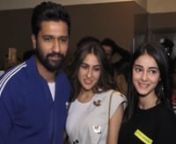 Sara Ali Khan was snapped on a movie date with Ananya Panday last year. The stunning stars came together for the special screening of Sonchiriya which starred late Sushant Singh Rajput and Bhumi Pednekar in lead roles. Sara and Ananya were joined by various other celebs including Bhumi Pednekar, Vicky Kaushal, Ashutosh Rana (who also stars in Sonchiriya), Sunny Singh and Ishaan Khatter. Check out this video.