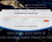 Hire direct Farsi (Persian) voice over talents, voice artists and actors on Voice Ocean LLP