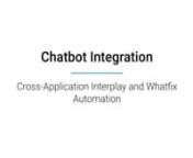 You can now integrate your favourite chatbot service with Whatfix where your end-users can interact with the bot in a conversational manner to get information and complete tasks.