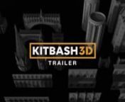 KitBash3d is a new 3D architectural asset store for concept artists, matte painters, illustrators, environment artists and VFX artists. Find out more at www.KitBash3d.com