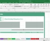 81-Crear la estructura personalizada de la factura con Excel from factura 81