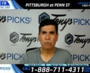 Go to: https://www.tonyspicks.comThe Pittsburgh Panthers will meet Penn St Nittany Lions in an NCAA college football game Saturday September 9th, 2017. College football pick prediction odds Penn St -20.5 with over under odds 68. It will air on ABC TV. College football pick prediction Pittsburgh Panthers vs. Penn St Nittany Lions is ready and given out fast to preview readers requesting it. nnStart Time: 3:30 PM ETnnLocation: Penn St nnDate: Saturday September 9th, 2017nnTV:ABCnnNCAA Football