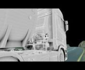 The film was shot in South Africa during a couple of days. Swiss created a full CG Scania truck and some CG environment based on photo scans from the differens locations.