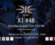 (Honolulu, HI) On Saturday August 12th, X-1 World Events will broadcast their X-1 #48 event live from the Blaisdell Arena on Spectrum Pay Per View. Mixed martial arts fans throughout the state will be able to take in a full night of Hawaii&#39;s best mixed martial arts fights on Spectrum channels 260 SD or 1260 HD for &#36;29.99. X-1 #48 will then be available on channel 959, the following day, via Video On-Demand.u2028u2028The X-1 #48 main event features Hawaii’s Ray “Braddah” Cooper III (12-3) t