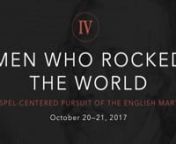 We hope you’ll join us October 20—21, 2017 for the upcoming fourth installment of the Men who Rocked the World conference series, as Dr. Steve Lawson highlights the “Gospel-Centered Pursuit of the English Martyrs.” Focusing on John Rogers, Hugh Latimer, Nicolas Ridley, and Thomas Cranmer—all executed for their faith during the reign of Mary I (better known as “Bloody Mary”)—the conference will explore the character, resolve, and faith that made these men stand firm in the midst o