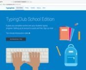 This 30 minute webinar covers the student and teacher experience of TypingClub School Edition. The first section covers the student dashboard and motivational tools. The second section goes into detail regarding class settings and reporting.