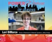 Today, on Power Women of Queens, Luchia Dragosh meets Lori DiMarco, an inspiration to young women, being the very first woman to enter and graduate from the Aviation High School in Queens.nLori DiMarco started her career with Pan American WorldnAirways in JFK after graduating from Aviation High School, where she was the first woman to attend the school, and the only woman among 2700 students during her freshman year.nLori has over 35 years of aviation maintenance experience and is now the Direct