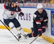 Slovakia&#39;s Samuel Bucek put on a one-man show to score the winning goal at 17:52 of the third to give his nation an unexpected 3-2 win over the U.S.