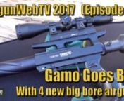 When Gamo and I got together to talk about big bore airguns, I couldn’t be happier.That was until I actually got my hands on the final products.And yes.. I’m WAY happier than I could have imagined!We got to take the samples out and shoot some pigs, now we can’t want to take out the real deals. These guns exceeded my expectations and I could not be more pleased so see these in the US market.Thank you GAMO for taking as swing at the big bore.You hit this one out of the park!nnIt re