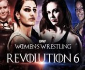 Watch This Event and ALL other Revolution shows for just 10&#36; on http://WeAreGWF.com/gwf-womens-wrestling-revolution-6/nnSee the GWF Women’s Title match between Katey Harvey and Pollyanna , the return of Blue Nikita against Shanna and the debut of Lady Valkyrie in a 3-Way match against The Amazon Ayesha Raymond and Wesna. Also in action: Melanie Gray, Audrey Bride, Lissy Lennox, Kat Siren and more!nnJOIN THE REVOLUTION NOW!nnGerman Commentary: Roberto Roberts &amp; Cris ZeronEnglish Commentary: