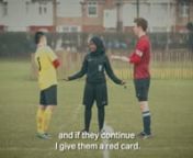 Meet Jawahir, The most remarkable referee in #England: #Somali, #Muslim, #Black and A REFEREE with #HIJAB.