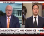 Morning Joe veteran columnist Mike Barnicle talks with Congressman Joaquin Castro (D-TX) about the future of gun control, following this week&#39;s church massacre in Sutherland, Texas where gunman Devin Kelley, who escaped a mental health facility before the Air Force could try him on charges that he beat his wife and baby stepson back in 2012, shot and killed more than two dozen people. And two years ago in Newtown, Connecticut, children were slaughtered in their classrooms. “And life goes on fo