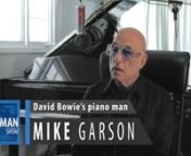 Dan Niswander, host and producer of The Nowman Show talks to David Bowie&#39;s piano man Mike Garsonabout the Bowie Celebration concerts, working with Brian Eno, Sting, and many incredible artists, and more plus plays NOW music with the exclusive &#39;Bowie Tribute # 13.&#39;