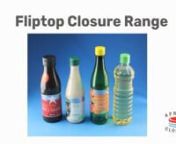 Introduction to African Closures&#39; award-winning range of one-piece, tamper-evident Fliptop closures ideal for concentrates, sauces, dressings and cooking oils.
