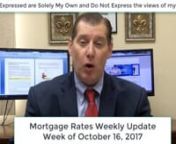 Mortgage Rates Weekly Video Update October 16, 2017 from John Thomas with Primary Residential Mortgage.Call 302-703-0727 for a mortgage consultation or a Rate Quote.Read the full story at http://delawaremortgageloans.net/mortgage-rates-weekly-update-october-16-2017/nFollow Us at:nFacebook - https://www.facebook.com/PrimaryResid...nTwitter - https://twitter.com/DEMortgagesnLinkedIn - https://www.linkedin.com/in/delawarem...nGoogle + - https://plus.google.com/u/0/b/1118995...nnDE Mortgage Rate