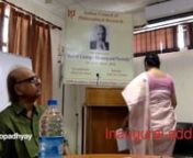 Prof. Mamata Bandopadhyay's Inaugural address for the workshop on Carnap's Meaning and Necessity.mp4 from mamata meaning