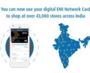 The EMI Network Card is now digital, and you can now avail it from the Bajaj Finserv Wallet App, powered by Mobikwik. To download the app, visit https://appurl.io/jd2ymf78