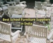 New Golden Furnishers Company- Trends School Furniture India offers the top-notch play school furniture, classroom, college and institutional furniture in India and so on at affordable prices. Contact at +91-9810039951 and check out the official website http://www.schoolfurnitureindia.com for more details. nnSchool FurniturenSchool Furniture IndianSchool Furniture ManufacturersnSchool Furniture SuppliersnClassroom FurniturenCollege FurniturenInstitutional FurniturenPlay School FurniturenBest Cla