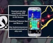 The best, working and latest way to play pokemon sun and moon these 2017 in an android/ios device is by using the advance drastic emulator, which is Drastic 3DS! Download the sun/moon with the emulator:- http://bit.ly/2rx8plM