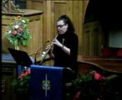 &#39;Susani-From Heaven High, O Angels Come,&#39; arr. Robert Bucklee Faree, nAnna Velzo, Oboe and Patricia Spencer, Organ