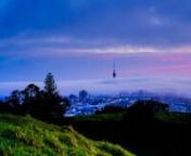 Auckland - A Tranquil City from golden hour