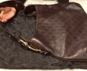 Gucci Guccissima HobonnnColor: Chocolate BrownnShoulder Drop: 10
