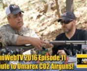 Please scroll down for links to all the products seen in this episode and to also support our sponsors.It&#39;s a great time to be an airgunner! n nUmarex USA is arguably the most progressive creator of Replica Action Pistols in the world.Everything from the Colt Single Action Army, to the Smith &amp; Wesson M&amp;P 40, to the Walther Lever Action 30/30 replica, they have something that resonates with every aspect of the shooting public.One of the things all these airguns have in common is tha