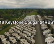 Introducing the 2018 Keystone Cougar Xlite 24RBSWE, an updated coach that combines modern technology with spacious style.nnFeaturing a power tongue jack and dual front storage areas with oversized baggage doors, the Cougar is even prepped for solar panels! nnNon-slip entry stairs and a friction hinge door with safety handle come standard, while the Xlite model boasts radial wheels, EZ lube hubs and a Hot/Cold utility shower.nnKeep your outside Barbecues dry and fully stocked thanks to the Sixtee