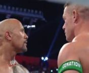 33 Moments Until WrestleMania: John Cena vs. The Rock - WrestleMania XXVIII (7 Days Left) from rock vs john cena