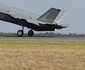 F35 touches down at Avalon International Airshow from f35