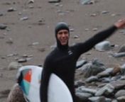 Will Bailey getting some winter training in at Putsborough, making the notouriously difficult beachy look a lot fun during two surfs.