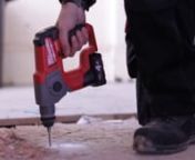 Industry&#39;s first brushless compact 12V rotary hammer with 1.1 Joules (EPTA), 0 - 6575 bpm &amp; 0 - 900 rpm,Flexible battery system: works with all Milwaukee® M12™ REDLITHIUM-ION™ batteries, Exceptionally low vibration value 4.4 m/s² can be used for 8 hours in a day, Will drill over 60 50 mm x 6 mm holes per battery charge Superior power to weight ratio in its class with Milwaukee® designed and built brushless POWERSTATE™ motor for up to 3x longer motor life and up to 2x more run time,R