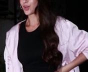 NORA FATEHI SPOTTED AT KROME STUDIO IN BANDRA from nora fatehi