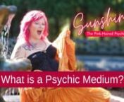 Hello, My Dear friends; it is sunshine, the pink-haired psychic medium, and today I&#39;m here to talk to you about what is a psychic medium? Meaning like what does that even mean? What does that title mean? We&#39;ll cover a couple of other questions today, meaning our psychic mediums are real. What does the Bible say about psychic mediums? And what do psychic mediums say about Jesus? Because whenever we get into the topic around psychic mediums and talking about what it is, these tend to be questions