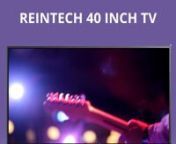You can enjoy your favourite movies, catch up on news, and binge-watch TV series on the reintech Smart TV. It features an elegant metal frame with a bezel-less design, allowing you to enjoy a widescreen view. In addition, this TV is sure to enhance your aural experience with quality Audio, which provides 24 W high-fidelity sound. Furthermore, boasting a full HD display and wide colour gamut, this TV provides high-quality visuals.nnnnSpecifications:nnOperating System: Android (Google Assistant &amp;a