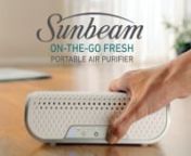 SAP0800WH Sunbeam On-the-Go Fresh Portable Air Purifier from sunbeam