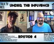 Dan Shinder and Co-host Lou Caldarola with episode 4 of the Drum Talk TV original series, Under The Influence! This is part 1, so check out part 2 afterward! Dan and Lou talk about their influences and show clips!nnWho are some of your favorite musical influences and do you play their music? If so, feel free to drop a link in the comments and show it off! And if you want to be considered to be featured in this new series, go to https://drumtalktv.com/video-photo-submission-guidelines and submit